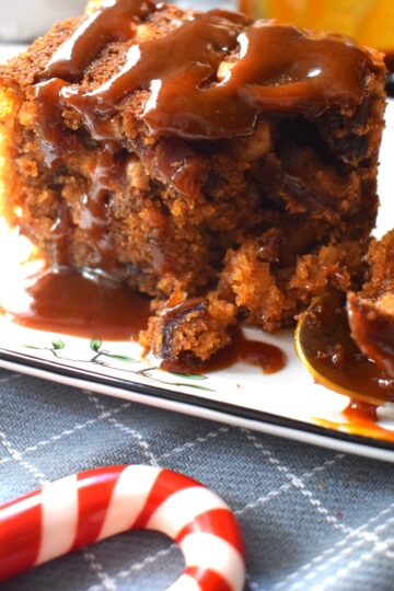 Easy Christmas Toffee Pudding